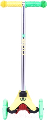 Самокат детский Ridex Zippy 3D 120/80мм (желтый)