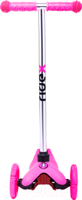 Самокат детский Ridex Zippy 3D 120/80мм (розовый)