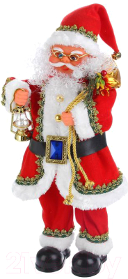 Фигура под елку Зимнее волшебство Дед Мороз в шубе с тесьмой / 2363981