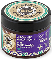 Маска для волос Planeta Organica Organic Macadamia (300мл) - 