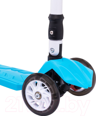 Самокат детский Ridex Smart 3D 120/80мм (синий)
