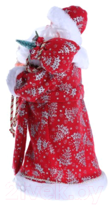 Фигура под елку Зимнее волшебство Дед Мороз в красной шубе с подарками / 3555409