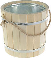 Ведро деревянное Добропаровъ 2541893 (10л)