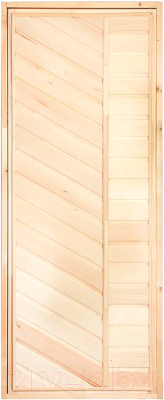 Деревянная дверь для бани Добропаровъ Диагональ / 2681368