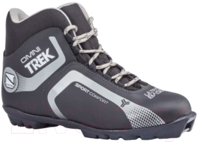Ботинки для беговых лыж TREK Omni 4 S (черный/серый, р-р 37)