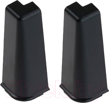 Изображение товара Уголок для плинтуса Cezar Hi Line Prestige М090 Черный Матовый (2шт, наружный, флоупак)