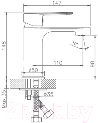 Смеситель Haiba HB10557-8