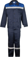 Комплект рабочей одежды Sardoba Tekstil Производственник (р-р 64-66/170-176, темно-синий/василек) - 