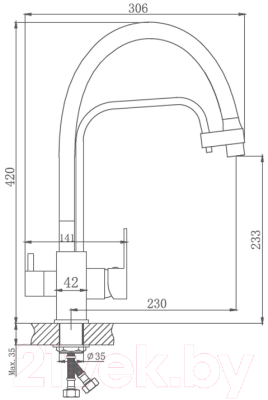 Смеситель Haiba HB76857