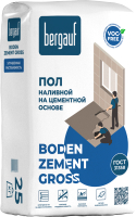 Самонивелирующаяся смесь Bergauf Boden Zement Gross (25кг) - 