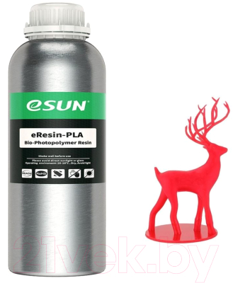 Фотополимерная смола для 3D-принтера eSUN eResin-PLA / т0030983 (1кг, красный)