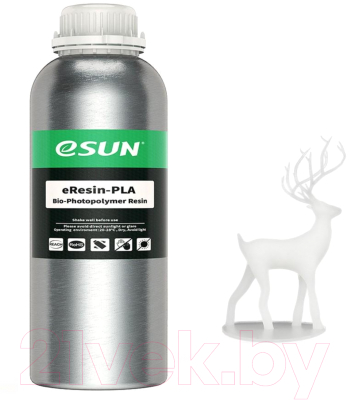 Фотополимерная смола для 3D-принтера eSUN eResin-PLA / т0031370 (1кг, белый)