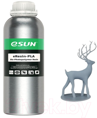 Фотополимерная смола для 3D-принтера eSUN eResin-PLA / т0031374 (1кг, серый)