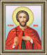 Набор для вышивания Золотое руно Икона Святого Мученика Виктора / РТ-146 - 