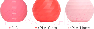 Пластик для 3D-печати eSUN ePLA-Matte / т0034043 (1.75мм, 1кг, персиково-розовый)