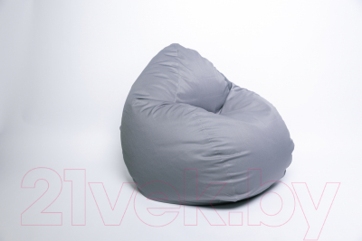 Бескаркасное кресло Devi Bag Груша XL О-7 (серый)