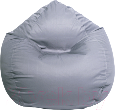 Бескаркасное кресло Devi Bag Груша XL О-7 (серый)