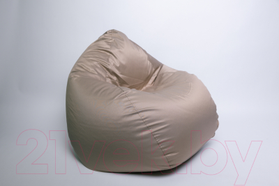Бескаркасное кресло Devi Bag Груша XL О-8 (бежевый)