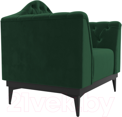 Кресло мягкое Mebelico Флорида (велюр зеленый)