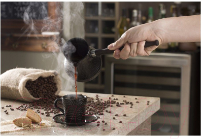 Турка для кофе Ceraflame Ibriks Hammered D9401 (0.24л, черный)
