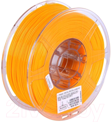 Пластик для 3D-печати eSUN PETG / т0030626 (1.75мм, 1кг, желтый непрозрачный)