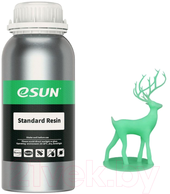 Фотополимерная смола для 3D-принтера eSUN Standard Resin For LCD / т0031363 (1кг, светло-зеленый)