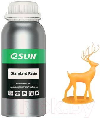 Фотополимерная смола для 3D-принтера eSUN Standard Resin For LCD / т0031366 (1кг, оранжевый)