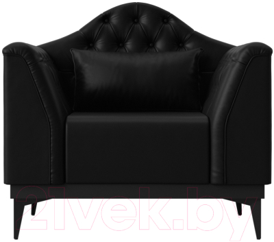 Кресло мягкое Mebelico Флорида (экокожа черный)