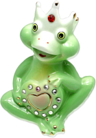 Статуэтка BALU Влюбленная царевна-лягушка с сердечком / BL-F2089E - 