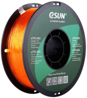 Пластик для 3D-печати eSUN eTPU-95A / т0030671 (1.75мм, 1кг, оранжевый прозрачный) - 