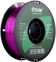 Пластик для 3D-печати eSUN eTPU-95A / т0030672 (1.75мм, 1кг, фиолетовый прозрачный) - 
