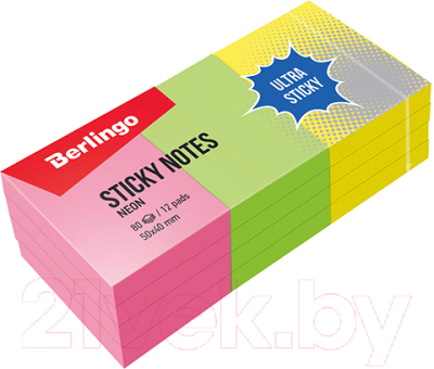 Блок для записей Berlingo Ultra Sticky / LSn_39002