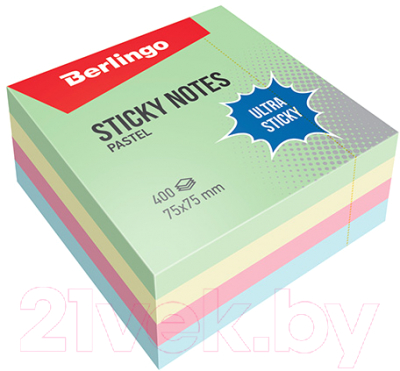 Блок для записей Berlingo Ultra Sticky / LSn_40001