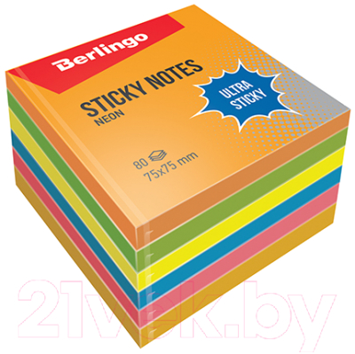 Блок для записей Berlingo Ultra Sticky / LSn_39220