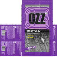 Наполнитель для фумигатора OZZ Пластины от мух (10шт) - 