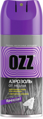 Спрей от насекомых OZZ От моли (150мл)