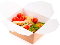 Набор коробок упаковочных для еды Мистерия Eco Fold Box 900 185969 (60шт) - 