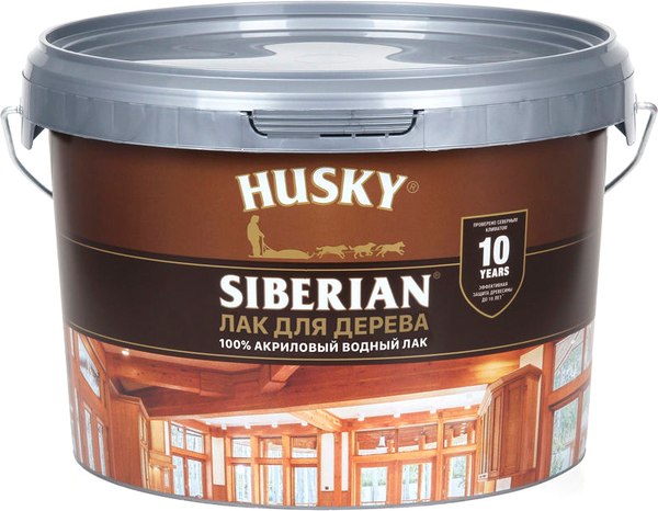 Husky Siberian Аквалак водный (2.5л , бесцветный) Лак купить в Минске ...