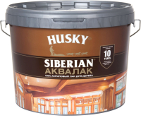 Лак Husky Siberian Аквалак водный (9л , бесцветный) - 