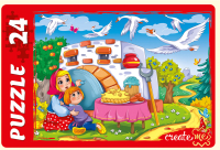 

Пазл РЫЖИЙ КОТ, Гуси-лебеди / ПУ24-0604