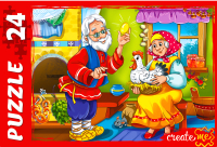 

Пазл РЫЖИЙ КОТ, Русская народная сказка / ПУ24-0607