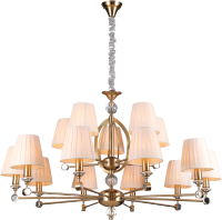 

Люстра Newrgy, Lighting Veneto Luce 8901/10+5LT BRASS