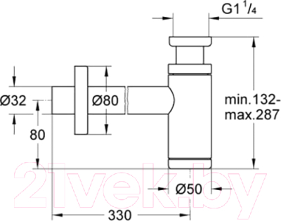 Сифон GROHE 28912GN0