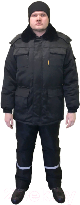 Куртка рабочая РадимичСнаб Сургут утепленная (р.48-50/170-176, черный)