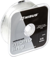 

Леска монофильная Nisus, Universal Nylon Transparent Nisus N-MU-025-100 / 0075100