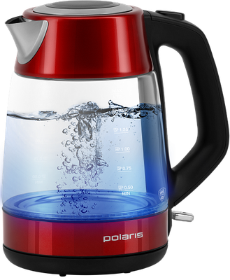 Электрочайник Polaris PWK 1760CGL (красный) - 