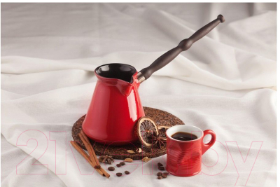 Турка для кофе Ceraflame Ibriks / D93361 (0.5л, красный)