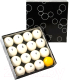 Набор бильярдных шаров CLASSIC Standard / 70.056.68.2 (желтый биток) - 