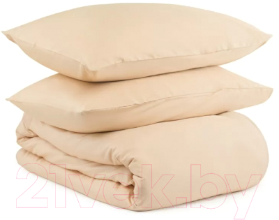 Комплект постельного белья Tkano Essential TK20-DC0041 (бежево-розовый)