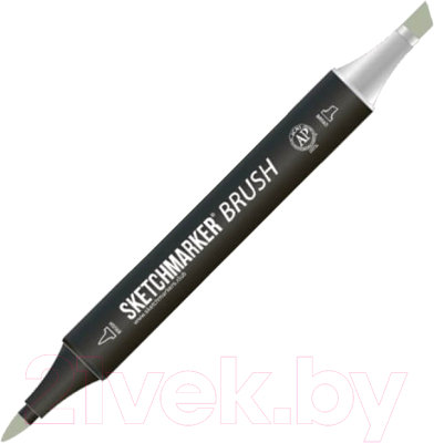 Маркер перманентный Sketchmarker Brush Двусторонний BG22 / SMB-BG22 (изморось)